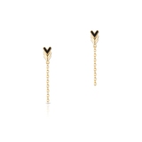 Kolczyki srebrne Longplay