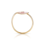 Pierścionek złoty Czułość