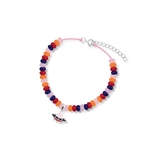 Bransoleta srebrna z motywem UFO