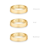 Obrączka złota KALISTA męska