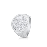 Pierścionek białe złoto