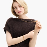 Bransoleta srebrna Motyle