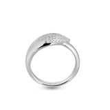 Pierścionek srebrny z cyrkoniami