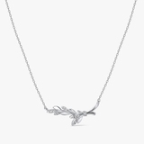 Naszyjnik srebrny z cyrkoniami