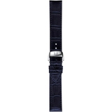 Skórzany niebieski pasek Tissot 19 mm