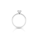 Pierścionek srebrny z cyrkonią