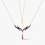 Naszyjnik złoty Preludium Paradise Birds