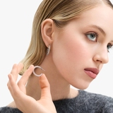 Kolczyki srebrne ażurowe