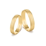 Obrączka złota PASSIO