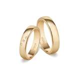 Komplet obrączek złotych ESPERA