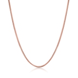 Łańcuszek różowe złoto lisi ogon
