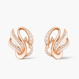 Kolczyki złote Balerina