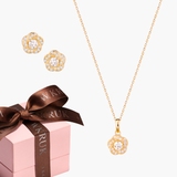 KOMPLET BŁYSZCZĄCE KWIATY