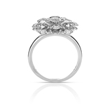 Pierścionek srebrny Baśniowa