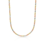 Naszyjnik złoty tricolor