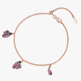 Bransoleta srebrna Preludium Paradise Birds