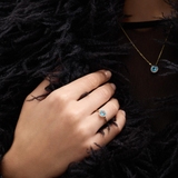 Pierścionek złoty Maria Antonina