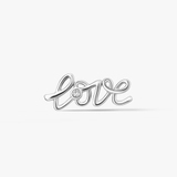 Monokolczyk srebrny z diamentem laboratoryjnym Czułość