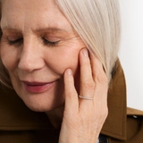 Pierścionek złoty z brylantami