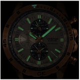 ZEGAREK VOSTOK EUROPE ALMAZ SPACE STATION DUAL TIME