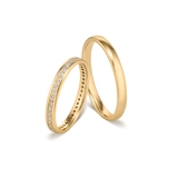 Komplet obrączek złotych PRINCESS