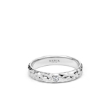 Obrączka srebrna z cyrkonią SENTIERO