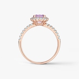 Pierścionek złoty Maria Antonina