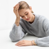 Bransoleta srebrna Freedom Forever