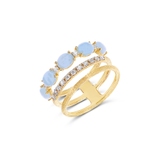 Pierścionek złoty Nanis