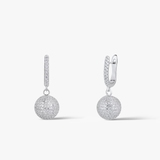 Kolczyki srebrne z cyrkoniami