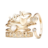 Pierścionek srebrny pozłacany W.KRUK