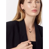 Kolczyki srebrne z czarnymi cyrkoniami