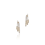 Kolczyki złote z diamentami