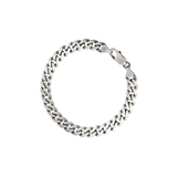 Bransoleta srebrna pancerka