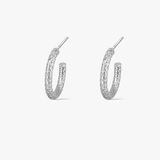 Kolczyki srebrne ażurowe