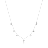 Naszyjnik srebrny z kulkami