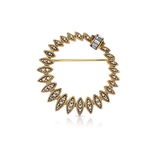 Broszka srebrna Royal