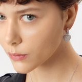 Kolczyki srebrne z cyrkoniami Emblems