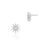 Kolczyki srebrne z cyrkoniami