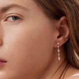 Kolczyki złote z cyrkoniami Ceremonials