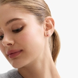 Kolczyki złote z rubinami