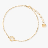 Bransoleta srebrna pozłacana