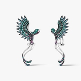Kolczyki srebrne Preludium Paradise Birds