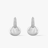 Kolczyki srebrne z cyrkoniami