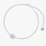 Bransoletka srebrna Kwiaty Nocy