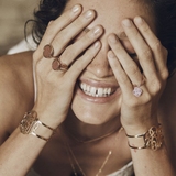 Pierścionek złoty Ginette NY