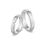 Obrączka złota z brylantami ROMANA