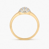 Pierścionek złoty Follow