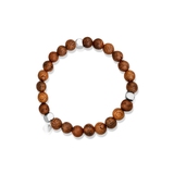 Bransoleta ze stali drewno