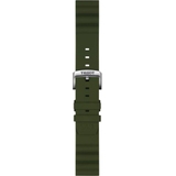 Silikonowy khaki pasek Tissot 22 mm